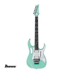 گیتار الکتریک IBanez JEM70V SFG در واقع یک گیتار Signature با امضای گیتاریست مشهور آمریکایی Steve Vai است. این ساز یکی از سازهای سری Vai's JEM و برای نواختن سریع طراحی شده است.